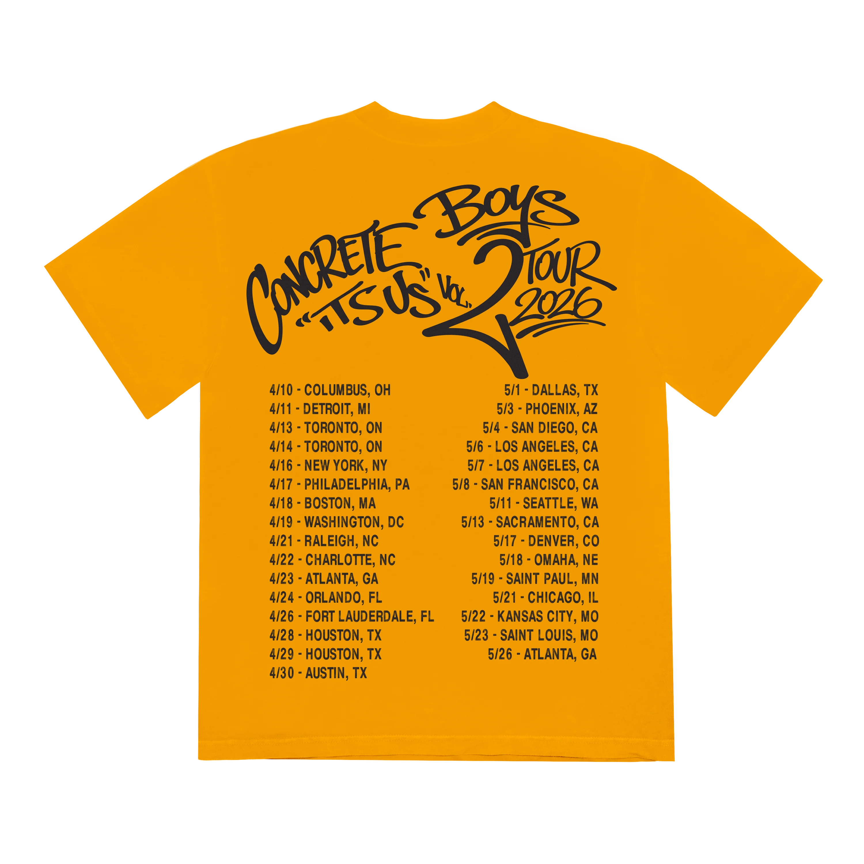 CONCRETE BEAR TOUR TEE - Image 2