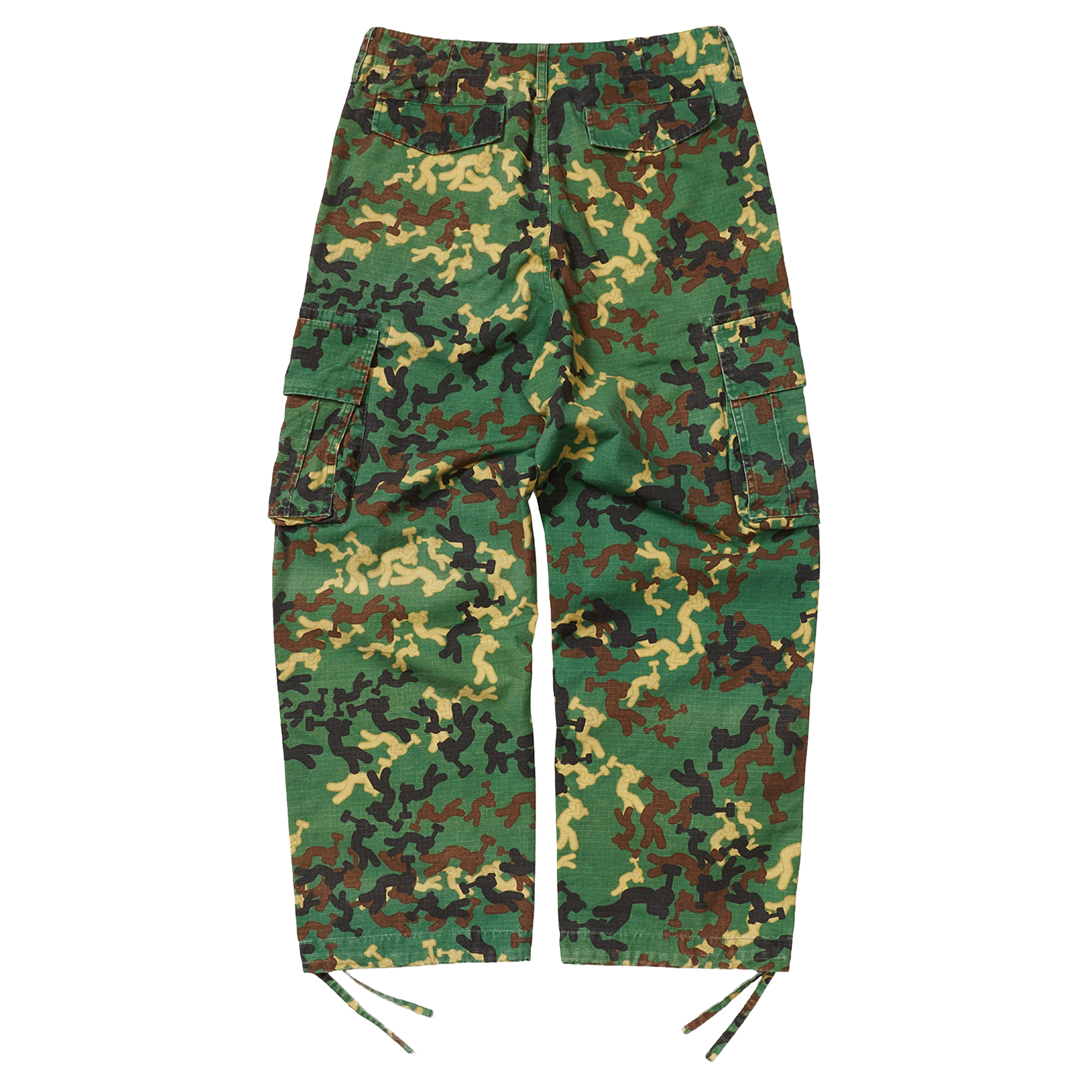 WORKING MAN CAMO CARGO PANTS - Image 2