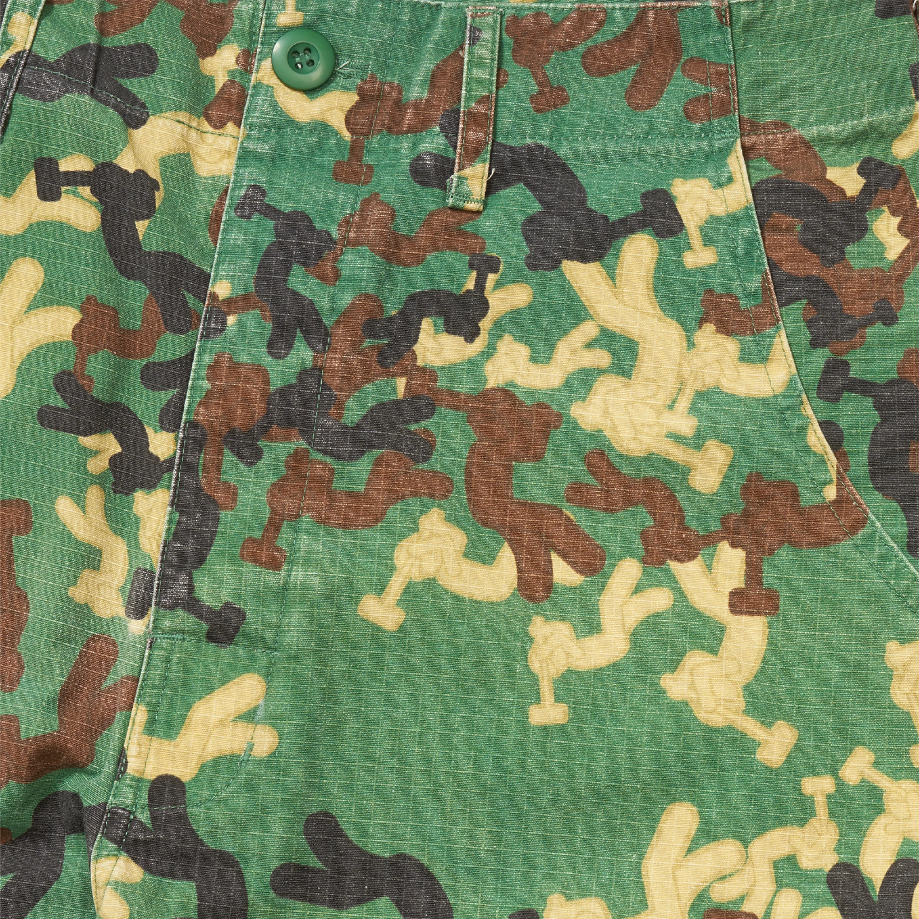 WORKING MAN CAMO CARGO PANTS - Image 3